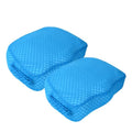 Hot Tub Booster Seat, Weighted SPA Booster Seat Cushion for Adults, 3D Air Mesh Hot Tub Seat Accssories with Non-Slip Micro Dot Bottom,Indoor or Outdoor Quick Dry Hot Tub Pillow (2 Pack-Blue) - style: 2 Pack-Blue