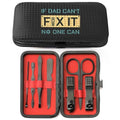 Christmas Gifts for Dad,Dad Christmas Gifts Stocking Stuffers from Daughter Son Birthday Funny Presents Valentines Day Father's Father Day Gift Nail Clippers Manicure Kit for Men Pedicure Tools - color: Black Dad