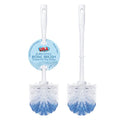 LOLA Classic Toilet Brush, 2 Pack, Durable Fiber Stiff Bristles, Compact Size, Non-Scratch, Long-Lasting - size: 2 Pack, style: Classic Toilet Brush