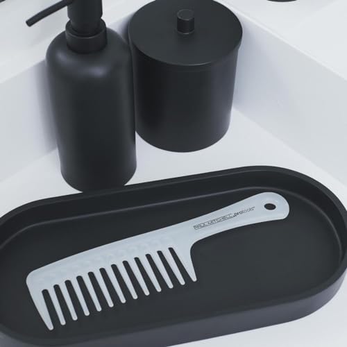 Paul Mitchell Detangler Comb, Wide Tooth Comb Detangles Wet or Dry Hair - color: Opaque - 9.62 in.Length (Pack of 1)