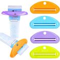 LoveInUsa Toothpaste Tube Squeezer Dispenser, Hanging Toothpaste Clips Holder Rolling Holder Squeezer 4 Pack - color: 4pcs-1