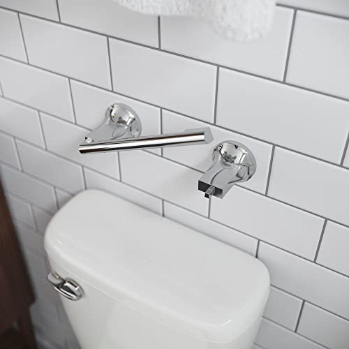 Pfister Pfirst Modern Toilet Paper Holder, Bathroom Tissue Holder, Wall-Mounted, Screw-In, Polished Chrome Finish, BPHPFM0C - color: Polished Chrome, size: 1 Pack