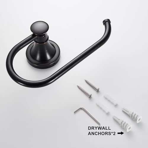 Oil Rubbed Bronze Toilet Paper Holder Bathroom Accessories Rotary Toilet Paper Reel European Wall Mount Rustproof (Oil Rubbed Bronze) - color: Oil Rubbed Bronze