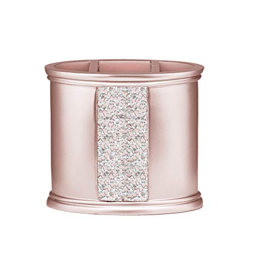 Zahari Home Sinatra Bath Tooth Brush Holder Modern Tooth Brush and Toothpaste Holder, Blush - color: Blush, size: 4.25" x 3" x 3" Tooth Brush Holder