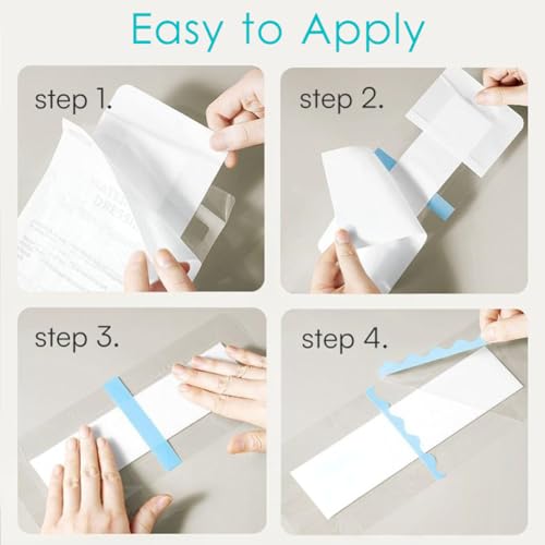 Large Incision Bandage with Center Pad 9"x9" Waterproof Bandages Wound Cover for Showering, Shower Shield Protector Water Resistant Barrier Patches Post Surgical Pacemaker Pack of 10 - size: 9"x9" (Pack of 10)