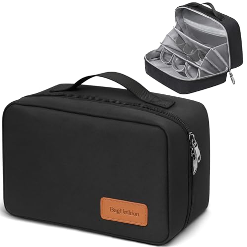 Toiletry Bag for Men,Mens Travel Toiletry Organizer,Men's Travel Essentials,Water Resistant Shaving Bag for Toiletries Accessories -Black