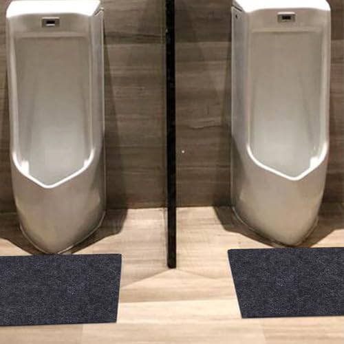 Urinal Mats，Bathroom Floor Protector,Urinal Floor Mats,Toilet Urinal Mat,Absorbent Material,Waterproof Layer,Anti-Slip,Durable and Machine Washable (Urinal Mats -24x30in)