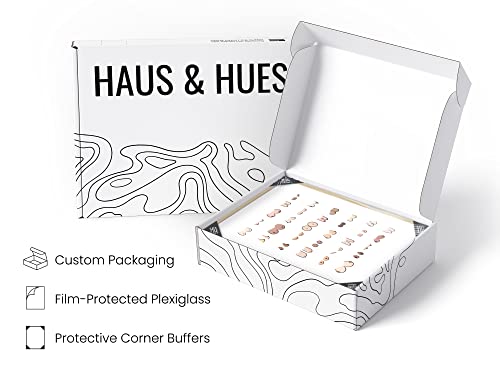 HAUS AND HUES Fun Bathroom Art - Wall Art Decor, Prints, Posters, Artwork, Boobs Frame (Beige, 12x16) - color: Boobs, size: 12"L x 16"W, style: Beige Framed