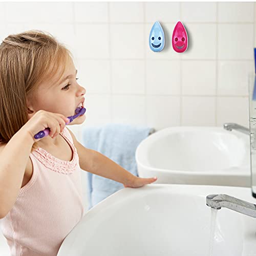 Toothbrush Holder Cover, 6pcs Toothbrush Head Cover Case Cap Suction Cup Portable Toothbrush Protector 6 Colors for Family, Kids, Travel
