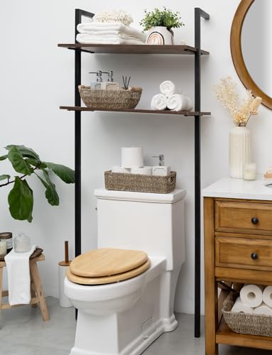 StorageWorks Seagrass Baskets with Built-in Handles, Bathroom Decor Box for Toilet Tank Top, 14 ¼"L x 6 ½"W x 3 ¾"H - color: Natural (Seagrass), size: 14¼" L x 6¾" W x 3¾" H