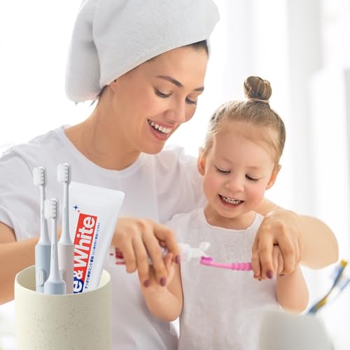 Toothbrush Holder for Bathrooms - 1 Cup Ceramic Toothbrush Toothpaste Holder, Beige Bathroom Tumbler Cup Reusable Toothbrush Mouthwash Cup, Bathroom Counter Organizer - color: Beige, size: 1pcs