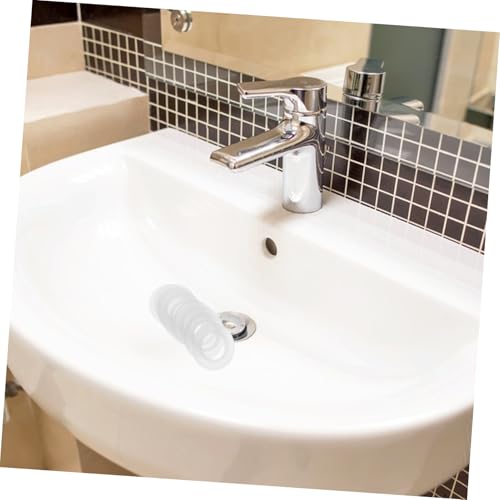 GLEAVI 10pcs O-Ring Gasket Washer Set Silicone Basin Sealing Ring Bath Drain Tub Stopper Gasket Tub Spout Spout Cover Kitchen Sink Strainer Washer for Bathroom Sink Drain Bath Overflow