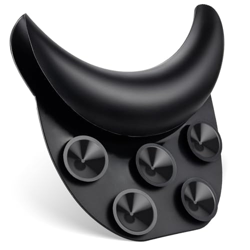 Silicon Shampoo Bowl Neck Rest, Salon Neck Rest Cushion with Suction Cup | Non-Slip Portable Hair Salon Shampoo Sink Gel Neck Pad for Salon Basin, Soft Hair Washing Salon Sink Neck Support for Home