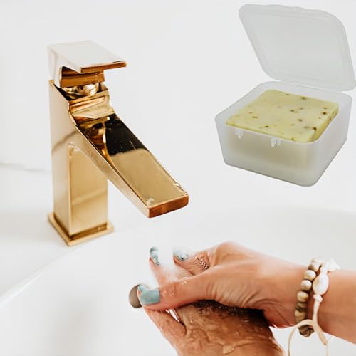 Travel Soap Dish, Soap Box Case with Bar Soap Saver Pad Portable Soap Rest for Bathroom Shower Home Outdoor Gym Fitness Vonpri (Clear) - color: Clear