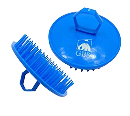 G.B.S Hair Scalp Massager Shampoo Brush-Scalp Brush for Hair Washing, Women, Men & Pet Grooming, Blue - color: 1blue