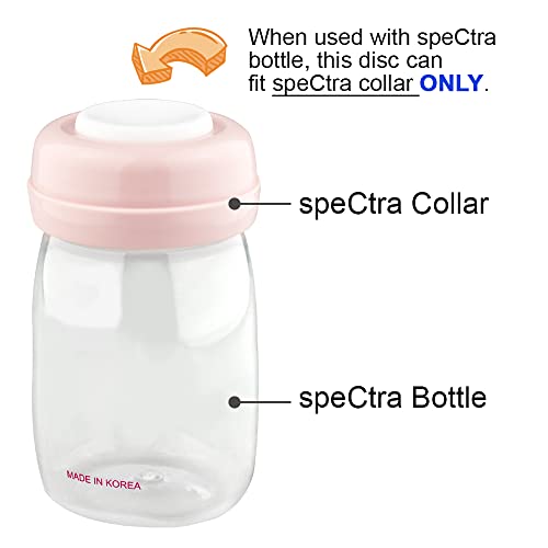 Maymom Write & Reuse Baby Bottle Labels for Daycare/Sealing Disc Compatible with Philips Classic Bottles, Maymom Screw Ring. 6pcs - color: Sealing Disc