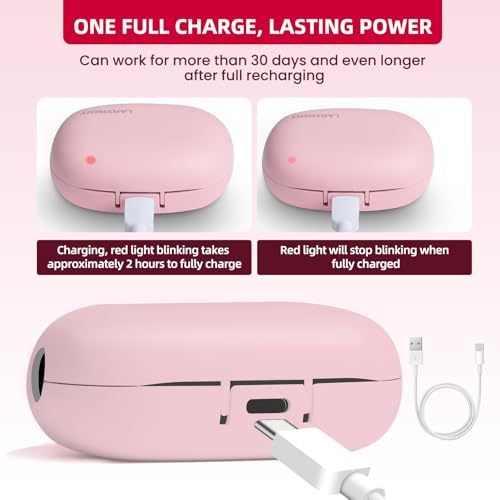 Toothbrush Cleaner Case - Toothbrush Covers with Holder - Portable & Rechargeable Travel Home Toothbrushes Cleaner Case - Fits All Manual or Electric ToothBrushes(Pink) - color: Pink