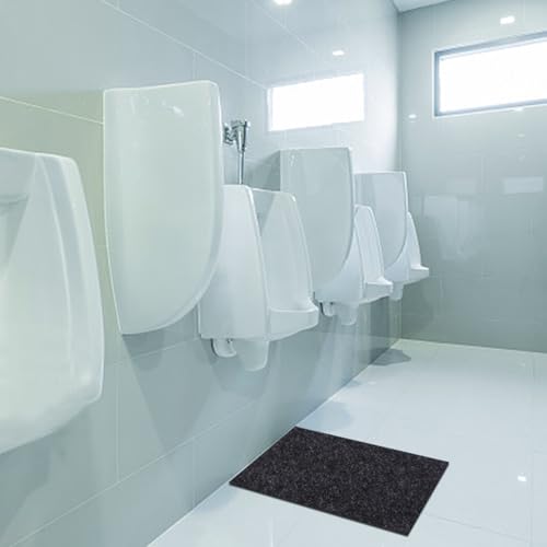 Urinal Mats，Bathroom Floor Protector,Urinal Floor Mats,Toilet Urinal Mat,Absorbent Material,Waterproof Layer,Anti-Slip,Durable and Machine Washable (Urinal Mats -24x30in)