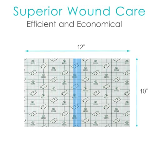 Waterproof Dialysis Catheter Shower Cover Large Coverage Shields for Peritoneal Dialysis Port Accessories PD Chest Catheter Central PICC Line Feeding Tube 10"x12"(Pack of 25) - size: 10 x 12 Inch (Pack of 25)
