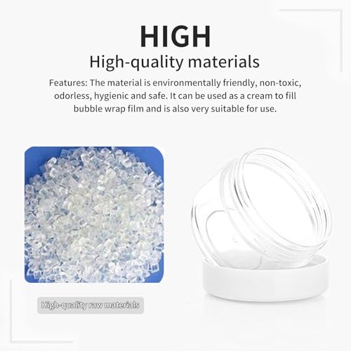 12 Pcs 15ml/0.5oz Small Travel Containers, 4 Pcs Makeup Spatula, Clear Plastic Cosmetic Jar Refillable Roun for Lotion Cream Products Sample Bottles, Plastic with Screw on Lid Container (white) - color: white