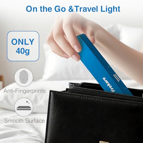 Frekare Toothbrush Travel Case Aluminum, Manual Tooth Brush Holder for Traveling, Portable Toothbrush Container for Bathroom, Camping, Business Trip, School (Blue) - color: Blue, size: 1 Pack