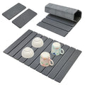 3 Pcs Large Stone Drying Mats for Kitchen Counter Diatomaceous Earth Dish Fast Dry Stone Sink Mat Dish Drying Matt Pad Water Absorbing Bathroom Trays Kitchen Countertop Diatomite Dish Draining Mat - color: Dark Gray