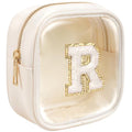 KOTORA Gifts for Girls Teen Girl - Preppy Makeup Bag Best Friend Birthday Gifts Teacher Gifts for Women Wedding Gifts Bridesmaid Gifts Daughter Teacher Wife Gifts Teen Girl Gifts - color: Beige, style: R