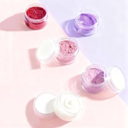 Eternal Moment 36 Pack 1 OZ Plastic Jars Round Clear Cosmetic Container Jars with Clear Lids, Perfect for Lotion, Slime，Cream, Ointments, Makeup, Eye Shadow, Samples, Pot, Travel Storage - color: Clear Lid, size: 1 Ounce