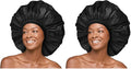Red by Kiss Essential Super Large Waterproof Shower Cap, Reusable Caps with Elastic Band (Super Jumbo) (Pack of 2) - size: Super Jumbo (Pack of 2)