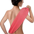 Evridwear Exfoliating Back Scrubber for Shower, Back Washer for Men Women | Loofah with Handle, Extended Length, Stretchable, Deep Cleansing for Hard-to-Reach Areas, Skin Massage (Pink) - size: Pink Back Scrubber