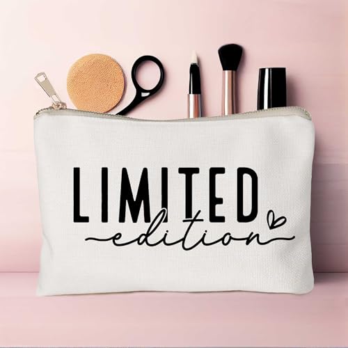 Limited Edition Makeup Bag Gift You Are Enough Cosmetic Bag Positive Quote Carry Bag Mental Health Positive Motivational Travel Bag Limited Edition Self Love Sister Pouch - color: Limited Edition