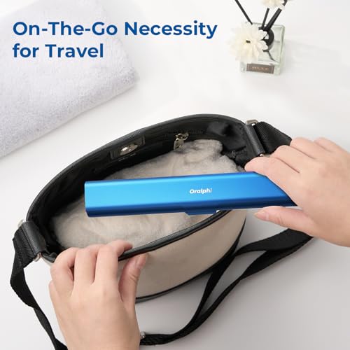Aluminum Toothbrush Travel Case, Portable Travel Toothbrush Holder, Durable Manual Toothbrush Box Container for Traveling, Bathroom, Camping, Business Trip-Blue - color: Blue, size: 1 Pack (Standard)