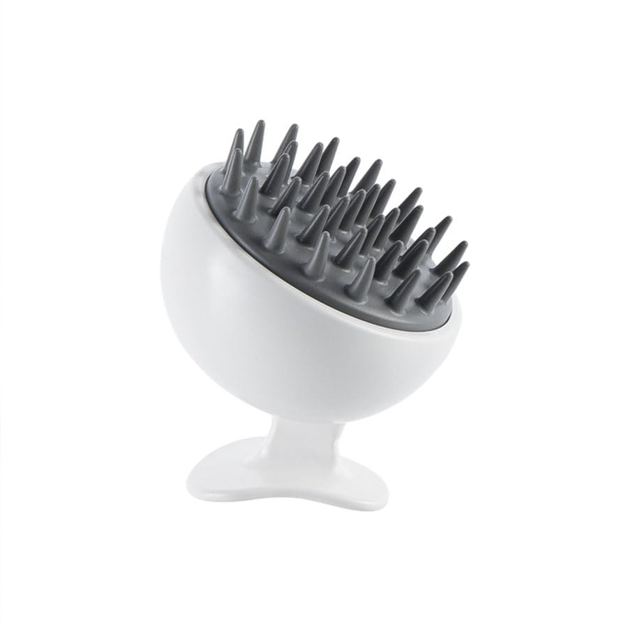2 Pack Scalp Massager, Hair Scalp Massager Shampoo Brush, Scalp Scrubber Soft Silicone Bristles to Remove Dandruff, Ease for All Hair Types - for Women, Men, Wet & Dry Hair