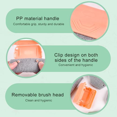 Magic Window Track Cleaner, 2025 New Groove Cleaning Brush Tools Set, Hand-held Window Track Cleaner Brushes Tools for Window lides Gaps Tile Lines Shutter Car Vents (Mix, 3PCS) - color: Mix, size: 3PCS