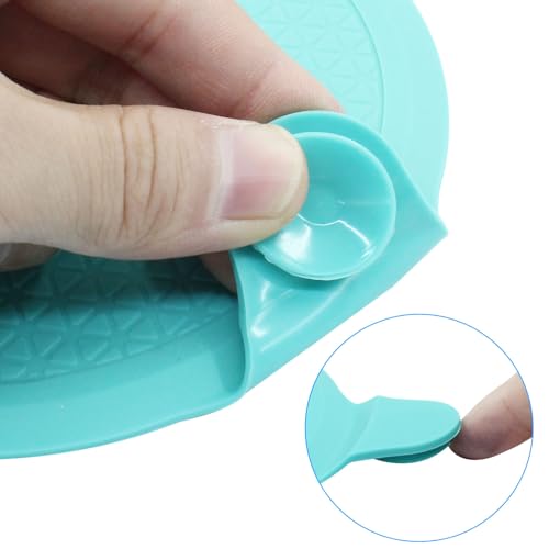 5.9" Shower Drain Plug, Rubber Drain Cover, 3 Colors Bathtub Drain Plug, Bathtub Drain Cover, Bathroom Sink Drain Cover, Kitchen Sink Drain Stopper (3 Pack) - color: Gray/Blue/Green