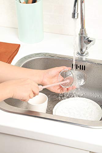 Bottle Brush Silicone Dish Brush with Handle Cleaning Set - color: 3pcs Brush