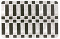 FloorPops, Checker Black Quick Dry Diatomite Non Slip Stone Bath Mat, Rug, Checker Black Stone, Checkered, Rectangular, Large 24-in x 16-in - color: Checker Black Stone