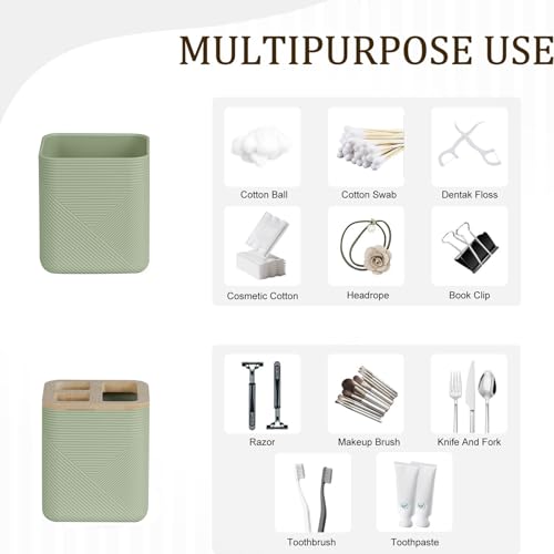 CERBIOR Bathroom Accessory Set with Shower Curtain, Includes Shower Curtain,Soap Dispenser, Toothbrush Holder, Toothbrush Cup, Soap Dish for Decorative Countertop and Housewarming Gift,Green,20PC - size: Bath Set+Shower Curtain, style: Green