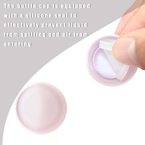 5 Pcs Travel Containers - Makeup Travel Containers(10ml) Convenient Jars for Creams, Leak-proof Accessories with Lid for Cosmetic Makeup Face Body Hand Cream - size: 5 Pcs 10ml