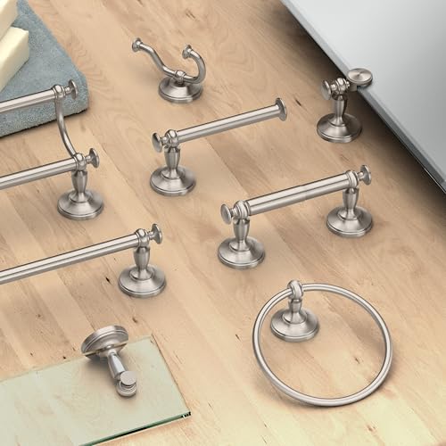 Gatco 4023B Tavern Standard Toilet Paper Holder, Satin Nickel - color: Satin Nickel, style: Double