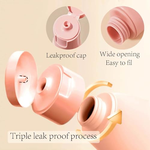 21 PCS Refillable Toiletry Bottles with Toiletry Bag for Travel Containers Empty Squeeze Leakproof Accessories for Toiletries Shampoo Lotion Body Wash (BPA Free) - size: 21 PCS Kit - 1#
