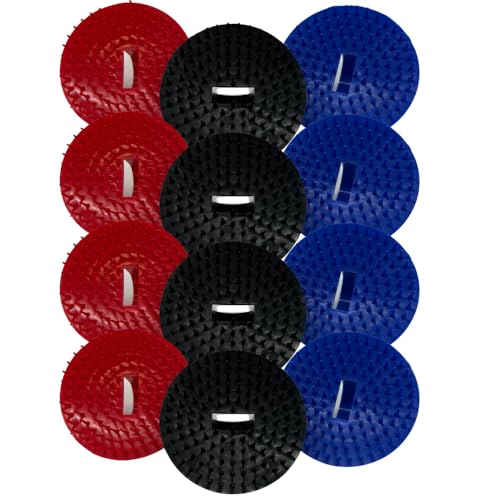 Hair & Scalp Shampoo Massage Brushes -Stimulating & Exfoliating Scalp Massager (Assorted, Dozen) - color: Assorted, size: Dozen
