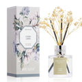 Airkeep Reed Diffuser Set,1.69 fl oz (50 ml) - Clean Linen Oil Diffusers with 8 Reed Sticks,Home Fragrance Reed Diffuser for Bathroom Shelf Decor - size: Real Flower/1.69Ounce/1pack