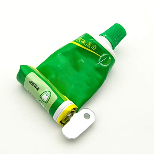 NUEAYMS Semicircular Metal Manual Toothpaste Squeezer Stainless Steel Dispenser Tube Squeezer Hand Cream Tube For Key Set Practical Gadget For Home Bathroom Hand Cream Tube Key