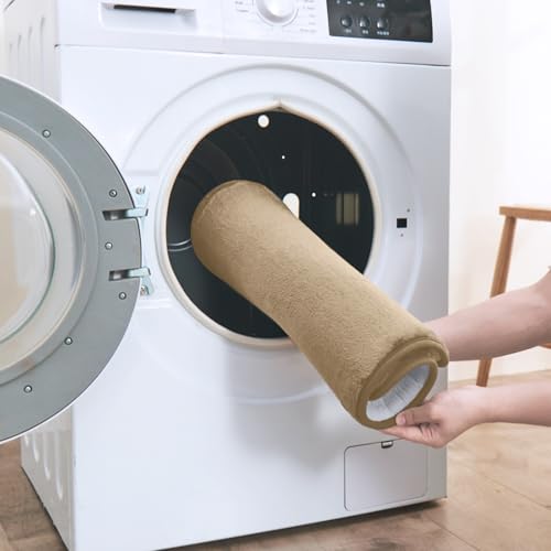 HUXMEYSON Bathroom Rugs Sets 3 Piece, Ultra Soft Velvet Memory Foam Bath Rugs, Non-Slip & PVC Backing Bathroom Mat Set, Washable Quick Dry Bath Rug - Khaki - color: Khaki, size: 17"x24"+20"x32"+U Shape 20"x24"