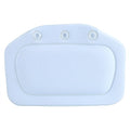 Bath Pillow Bathtub Pillow, Non Slip Tub Head Neck Back Support Cushion Soft Foam Padded Headrest for Home Spa Relaxing Bathroom (Blue)