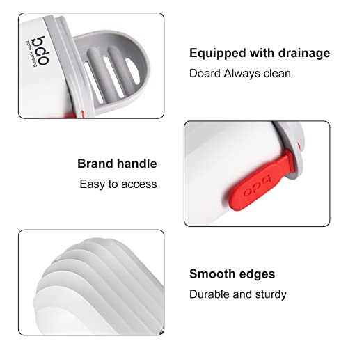 Soap Holder, 2-Pack Travel Soap Container with Lid, Portable Leak-Proof Soap Box for Bathroom Camping Travel Gym