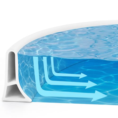 1.77" High Collapsible Shower Threshold Water Dam, 78 Inch Silicone Shower Water Splash Dam Guard Strip Barrier for Bathroom Floor, Wet and Dry Separation Bathroom and Kitchen(Curved) - style: Curved