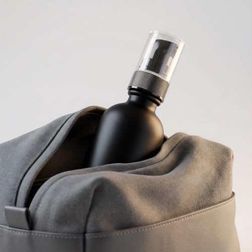 12Pack 2oz Black Glass Pump Bottles, 60ml with Black Pump, Empty Refillable Travel Small Container For Lotion Cream Essentil Oil Shampoo (60mlpumpBLK) - size: 2oz Black Glass