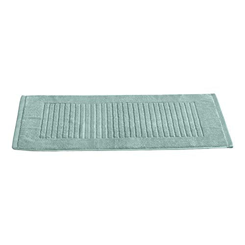 Classic Turkish Towels CTT - 2 Piece Bathroom Rugs Set, 100% Cotton Bath Mats, Non-Slip, Comfy & Highly Absorbent Bathroom Floor Mats, Machine Washable | 20"x32" (Spa Green) - color: Spa Green